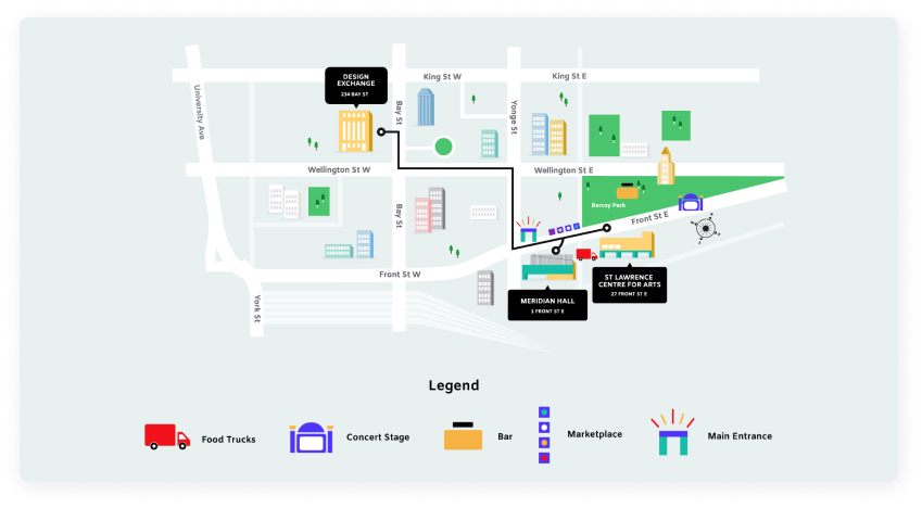 Block Party Map